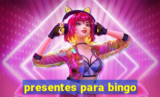 presentes para bingo